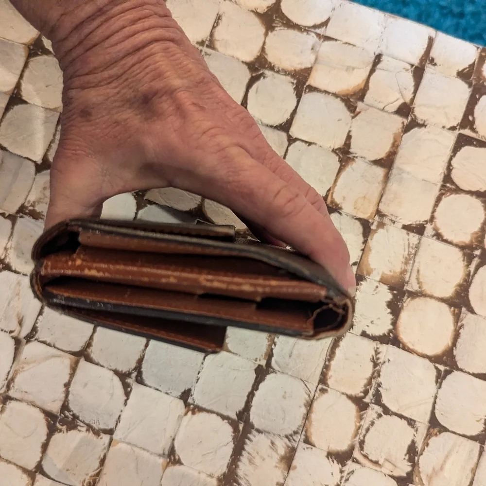 LV Small Brown Monogram wallet
